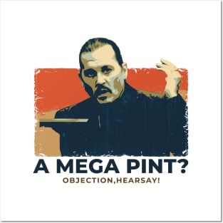 A Mega Pint - johnny depp Posters and Art